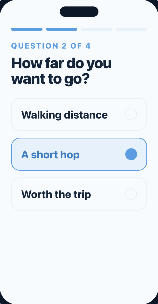The four-question decider asking how far you'll go